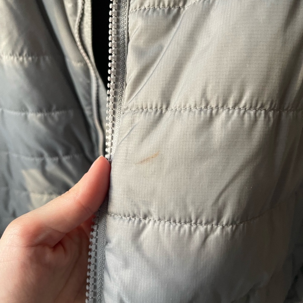 Marmot Men's Calen Insulated Jacket Lightweight Puffer Gray Long Sleeve Zip XL - Picture 4 of 5